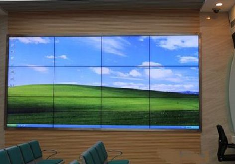 墨江液晶拼接屏的另类用法。